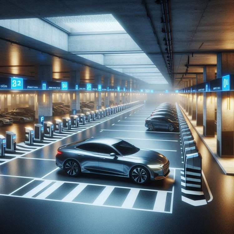 Barrier gate otomatis untuk akses perumahan
